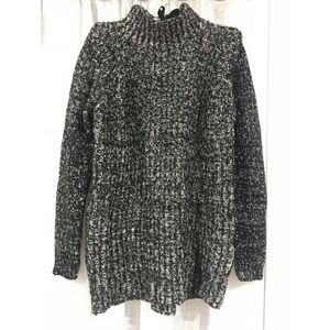 Zara Knit Black & White Sweater